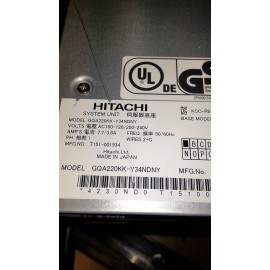 Bay Hitachi SAN 155To, 5x DF-F800-RKAKS, 3x DF800-RK2, 4xServer  GQA220KK-Y34NDNY